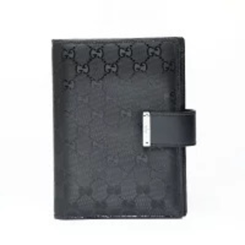 Gucci GG Simma Imprime Notebook Cover Accessories Black